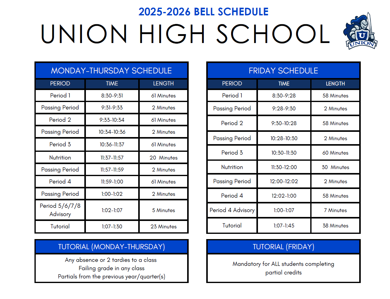 23.24 Bell Schedule