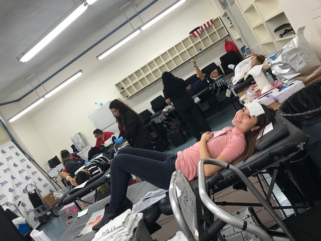 Student at Blood Drive  6