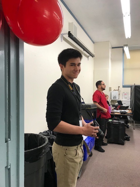 Student at Blood Drive 1