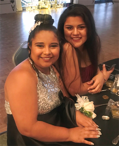 Students at Prom